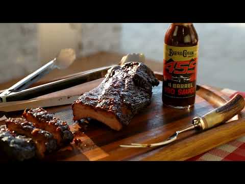 Baby Back Ribs with 455 4 Barrel Competition BBQ Sauce