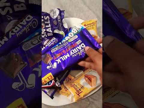 Dairy milk choclates- Cadbury snow balls #shorts