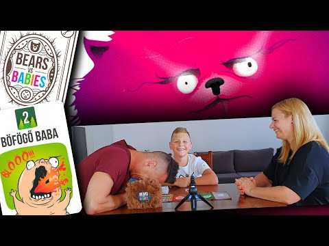 Bears vs Babies társasjáték  Egy imádnivaló kisbagoly! LEVÁGOM A FEJÉT! - robekapu