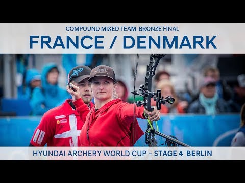 France v Denmark – Compound Mixed Team Bronze Final | Berlin 2017
