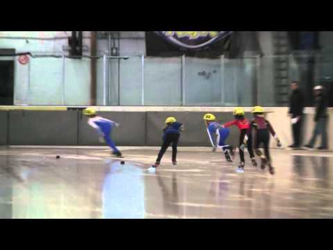 Opening games 2011 Turnhout shorttrack Girls Junior E+F Final 333m