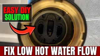Fix Low Hot Water Flow in Moen Faucet – EASY DIY Solution!