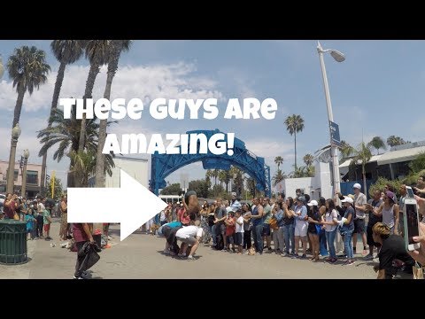 Summer Road Trip 2017 - Boys Dancing on the Pier!