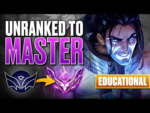 EDUCATIONAL Unranked To Masters on SYLAS in 4 Hours | How to Play Sylas STEP By STEP