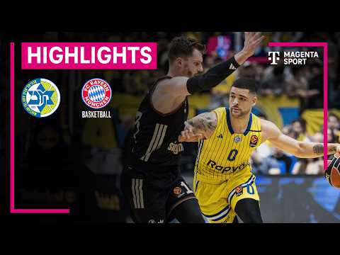 Maccabi Tel Aviv - FC Bayern München | EuroLeague | MAGENTA SPORT