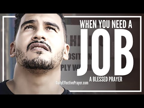 Prayer For Job Opportunity | Prayer For a Job Offer Video