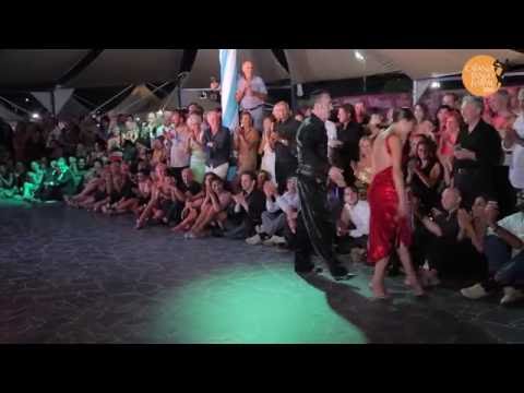  Lucila Cionci  and  Joe Corbata  are  dancing  at  Catania Tango Festival  in  2016