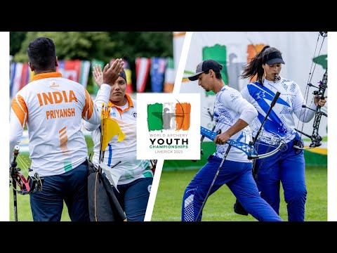 India v Israel – compound U21 mixed team gold | Limerick 2023 World Archery Youth Championships