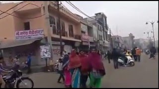 Rohtak after riots    #Jaat Reservation  #Haryana