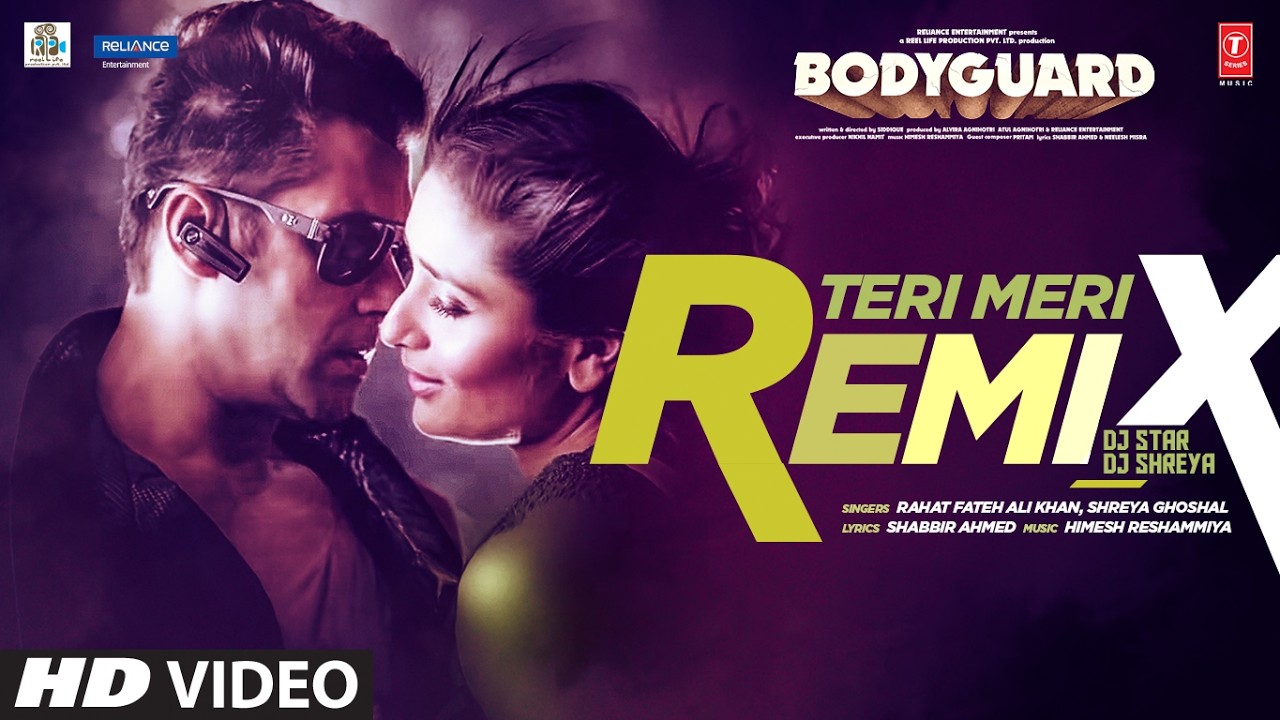 Bodyguard: Teri Meri Remix | Salman Khan, Kareena Kapoor Khan | Rahat Fateh Ali Khan, Shreya Ghoshal