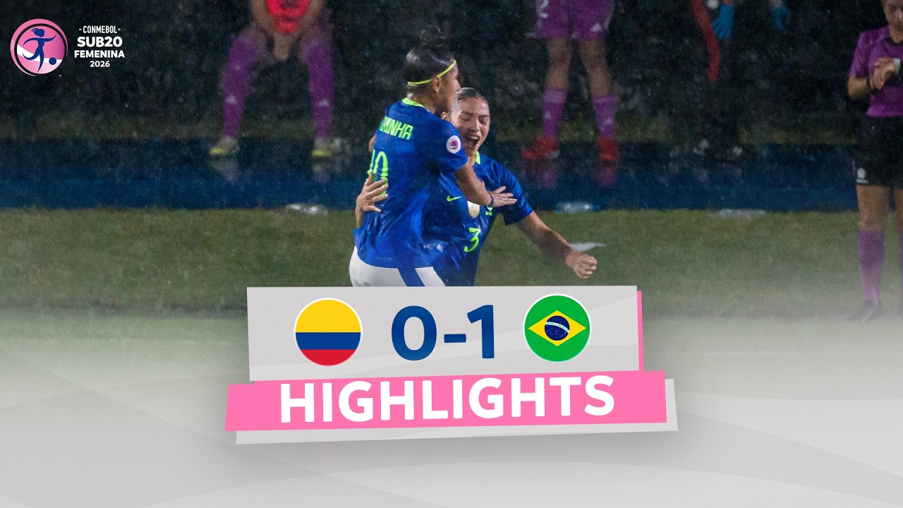 Colombia U20 vs Brazil U20 Highlights