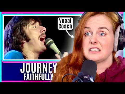 Vocal Coach Analyses Journey - Faithfully (Steve Perry)