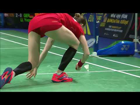 Final highlight - Denmark (Line Højmark Kjaersfeldt) vs Germany (Yvonne Li) - EMTC 2019