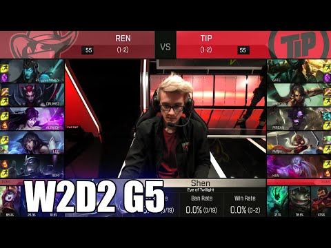 Renegades vs Team Impulse | Week 2 Day 2 S6 NA LCS Spring 2016 | REN vs TIP G1 W2D2