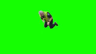 Boston Cop Slide Green Screen