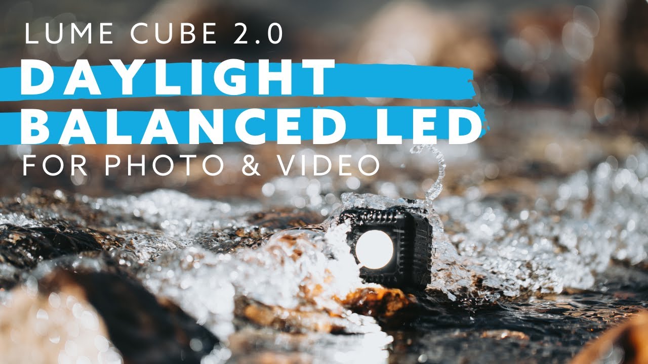 Lume Cube 2.0 Product Overview - Daylight Balanced LED Light For Photo, Video, & Content Creators - YouTube