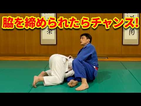 脇を締めて対応する相手を抑え込む方法｜防御の上から抑え込む技術