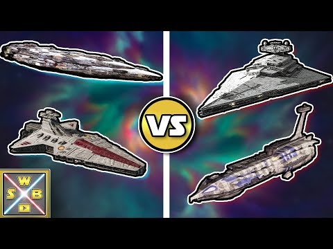 STAR WARS VERSUS: VENATOR + HOME ONE VS. PROVIDENCE + STERNENZERSTÖRER - SWB Versus #46