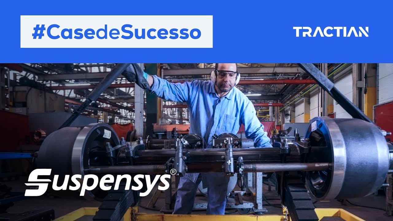 Veja como a <span class='text-blue-600'>Suspensys</span> melhorou os indicadores de manutenção e otimizou o tempo de trabalho com a solução da TRACTIAN.