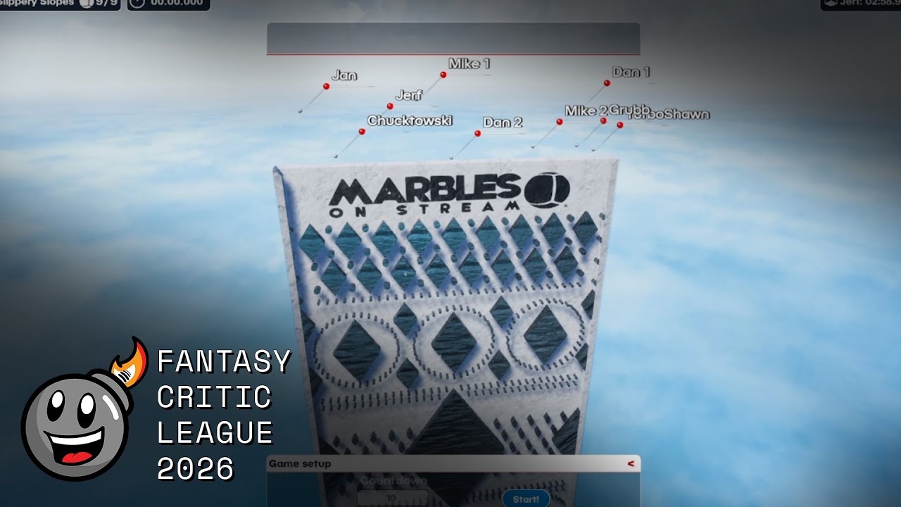 GIANT BOMB'S FANTASY CRITIC LEAGUE DRAFT 2026