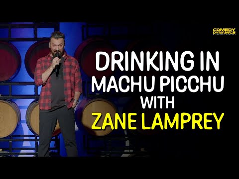 Drinking in Machu Picchu with Zane Lamprey