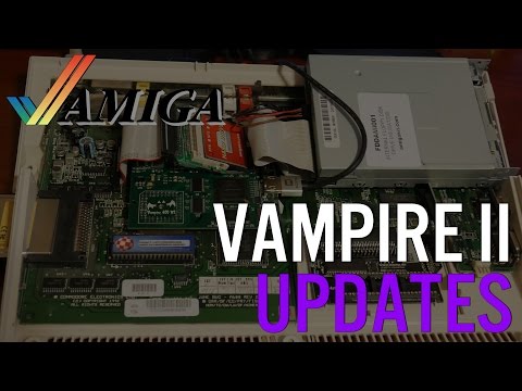 Amiga A600 Vampire II Update - SAGA Driver , HDMI Out, Rise of the Triad, Duke 3D , Speed !