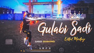 Gulabi Sadi Free Fire Montage  Trending Song 🔥 