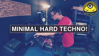 Video thumbnail for Minimal Hard Techno Set with Erica Synths Techno System! by Electronisounds Audio