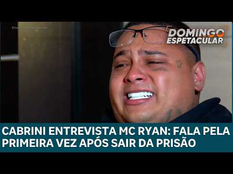 Cabrini entrevista MC Ryan que nega envolvimento com lavagem de dinheiro e diz ser inocente