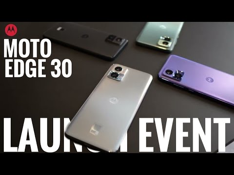 @Motorola  Moto Edge 30 Series Launch Event | Hands-On Impressions