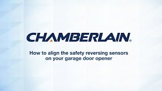 Chamberlain — Safety Sensor Alignment Guide