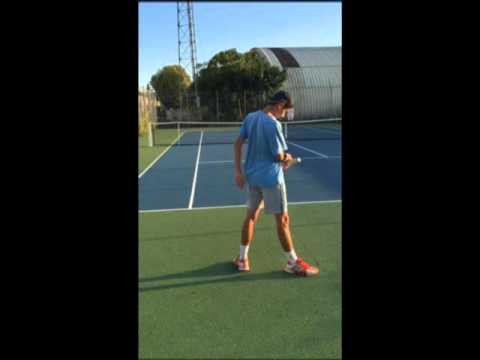 Hard Court Recruit Tennis College Video OverBoarder - Elvyn Nguyen