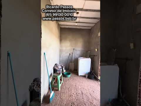 Casa 3 Quartos + Área Gourmet | Etapa 4  | Aceita Troca | Mansões Entre Lagos