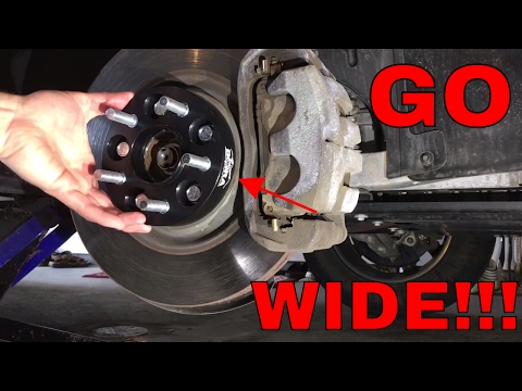 Wheel Spacer & Black Lug Install! (BORA) - Jeep Cherokee Trailhawk