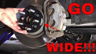 Wheel Spacer & Black Lug Install! (BORA) - Jeep Cherokee Trailhawk
