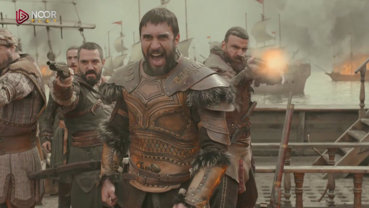 معركة البحار الدامية | خضر يكسر حصار البندقية ويحول السفن إلى جحيم من نار! 🔥 