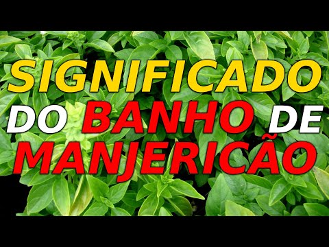BANHO DE MANJERICÃO PARA QUE SERVE? Pode mudar sua vida!