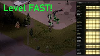 Level ALL Skills FAST in Project Zomboid