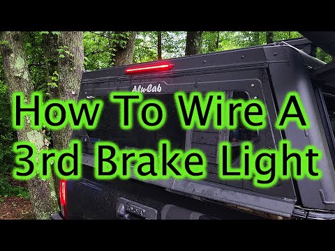 How to Wire a 3rd Brake Light | Truck Cap | Auxiliary Brake | Toyota Tacoma | Easy