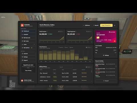 ambr4 Advanced Banking System Showcase