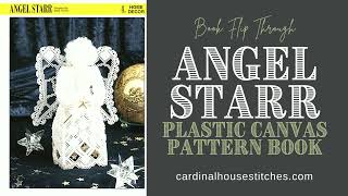 Angel Starr Plastic Canvas Pattern Book Flip Through Video