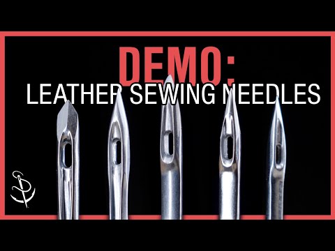 Don’t Ruin Your Leather Projects — Use These Sewing Needles