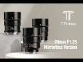 TTArtisan Longueur focale fixe 90mm F/1.25 – Sony E-Mount
