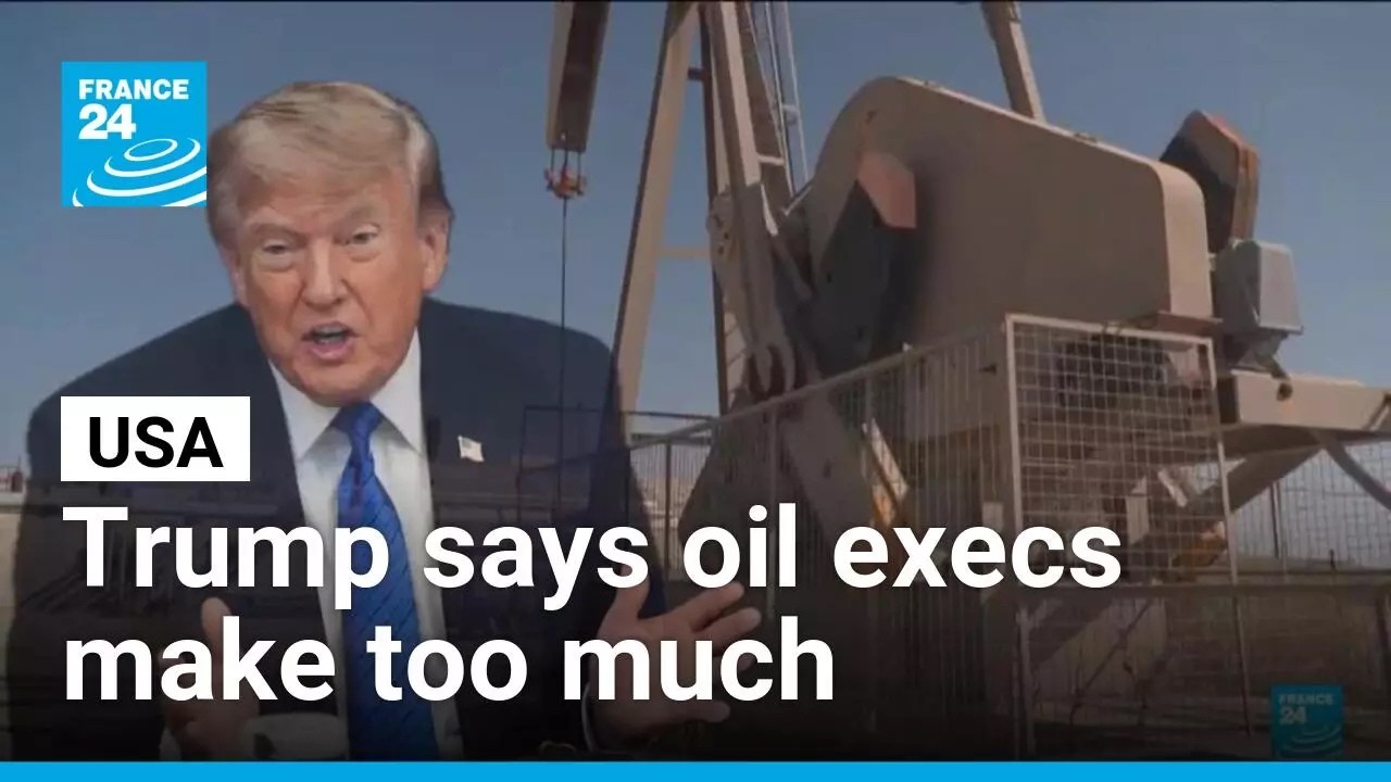 Donald Trump says oil execs have made too much money since blockade of Hormuz Strait • FRANCE 24