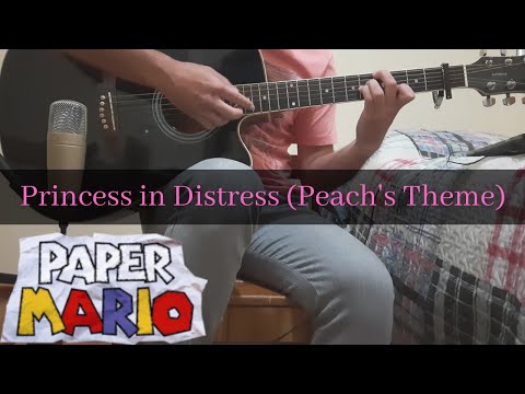 Paper Mario (マリオストーリー) - Princess in Distress - Fingerstyle guitar cover [Tabs]