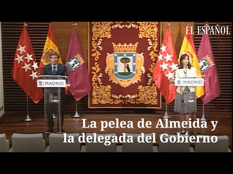 Almeida y la delegada del Gobierno en Madrid protagonizan una rueda de prensa llena de reproches
