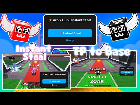 [❓] Steal a Brainrot Roblox Script | OP Instant Steal, Teleport to Base | Arbix Hub (NO KEY)