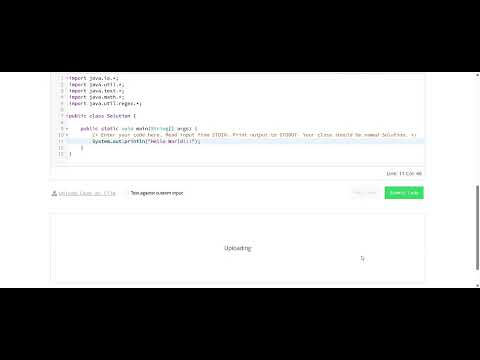 Hackerrank Hello World In Java Hackerrank Problems Java Programming Codecrunch Day1 In Java