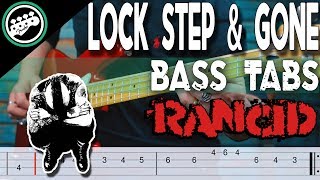 Rancid - Lock, Step &amp; Gone | Bass Cover With Tabs in the Video