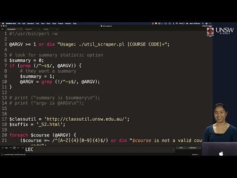 COMP2041/COMP9041 - Simple Web Scraping, Part 3: Extending with Options